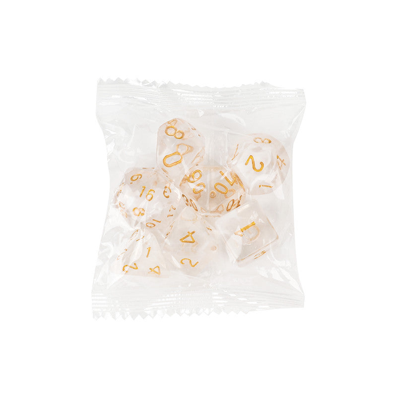Innovative Fantasy Starry Sky Resin Multi-sided Game Dice
