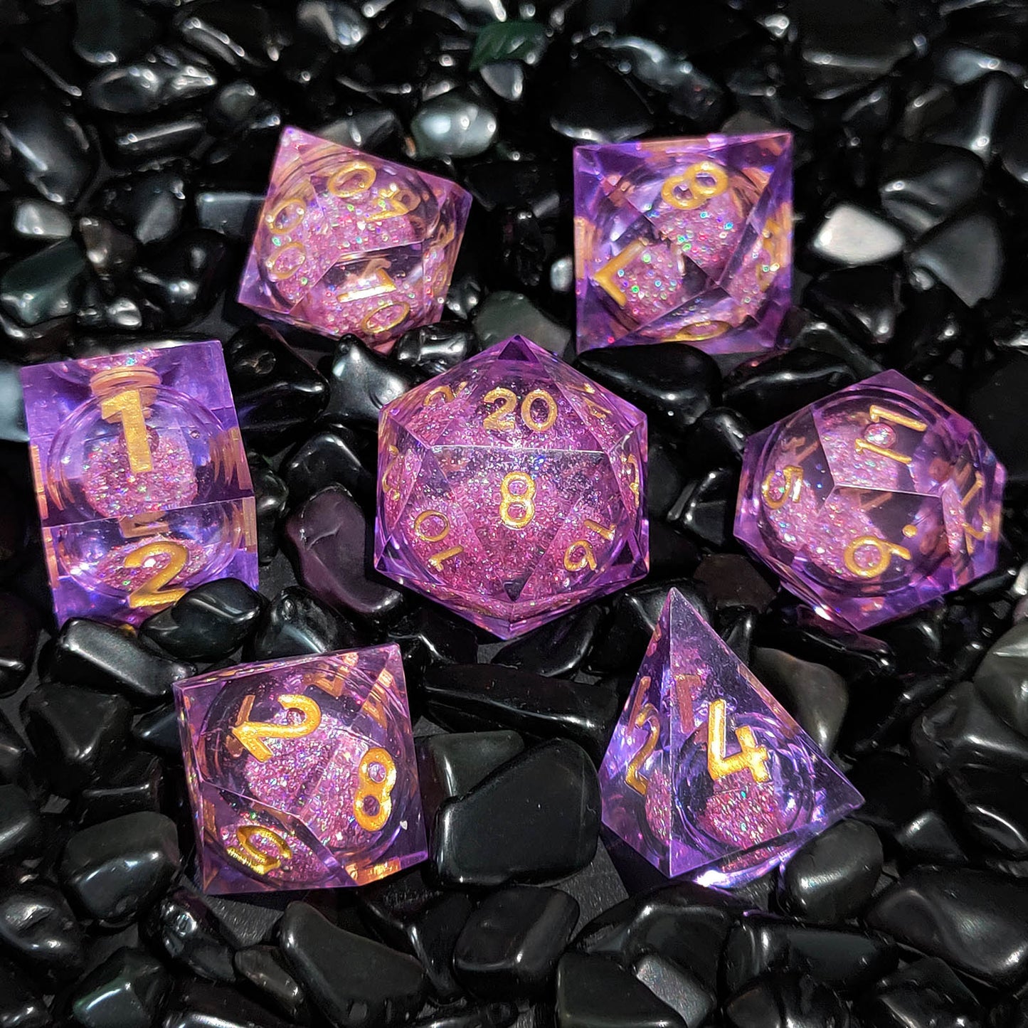 Resin Quicksand Dice Liquid