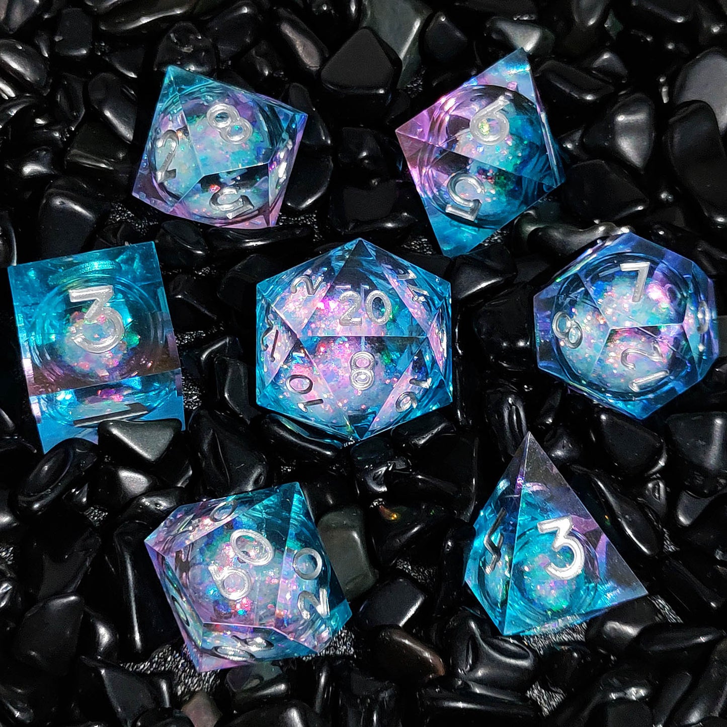 Resin Quicksand Dice Liquid