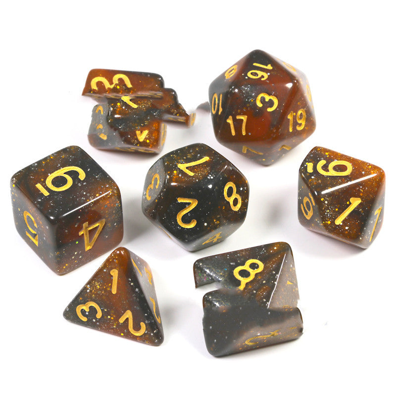 New Faced Dice 7 Dragons Set Board Game