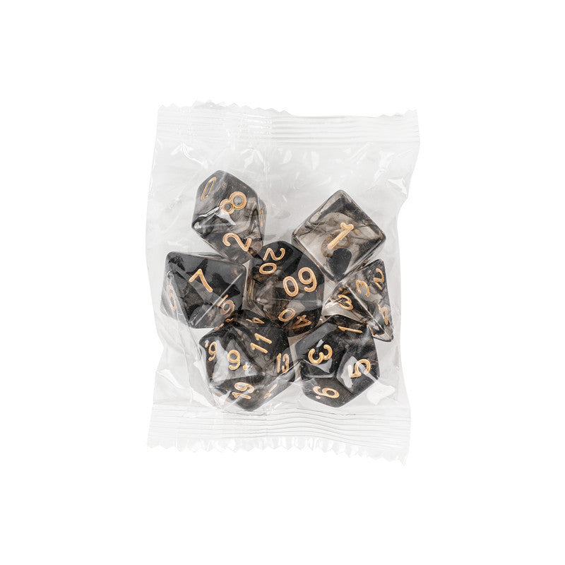 Innovative Fantasy Starry Sky Resin Multi-sided Game Dice