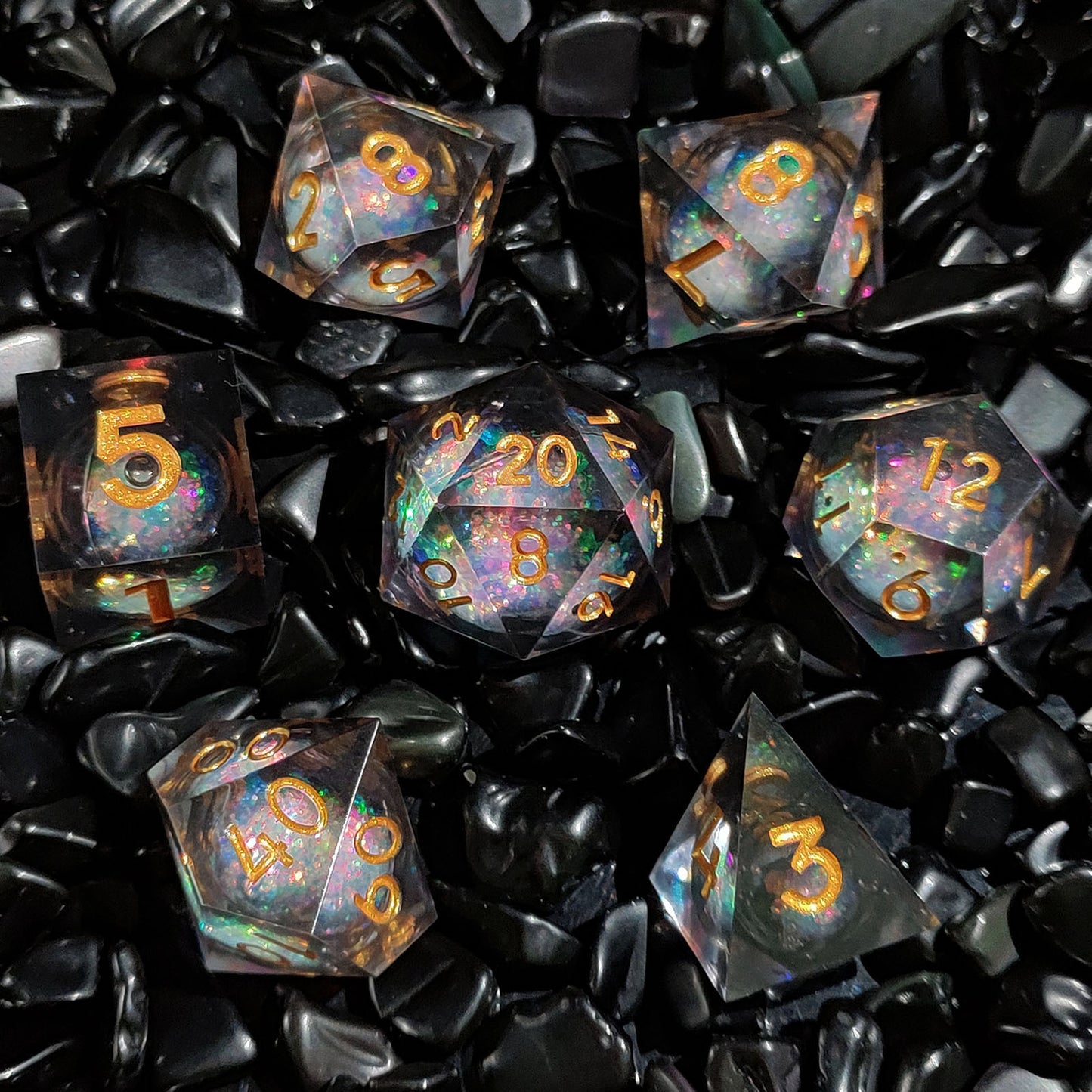 Resin Quicksand Dice Liquid