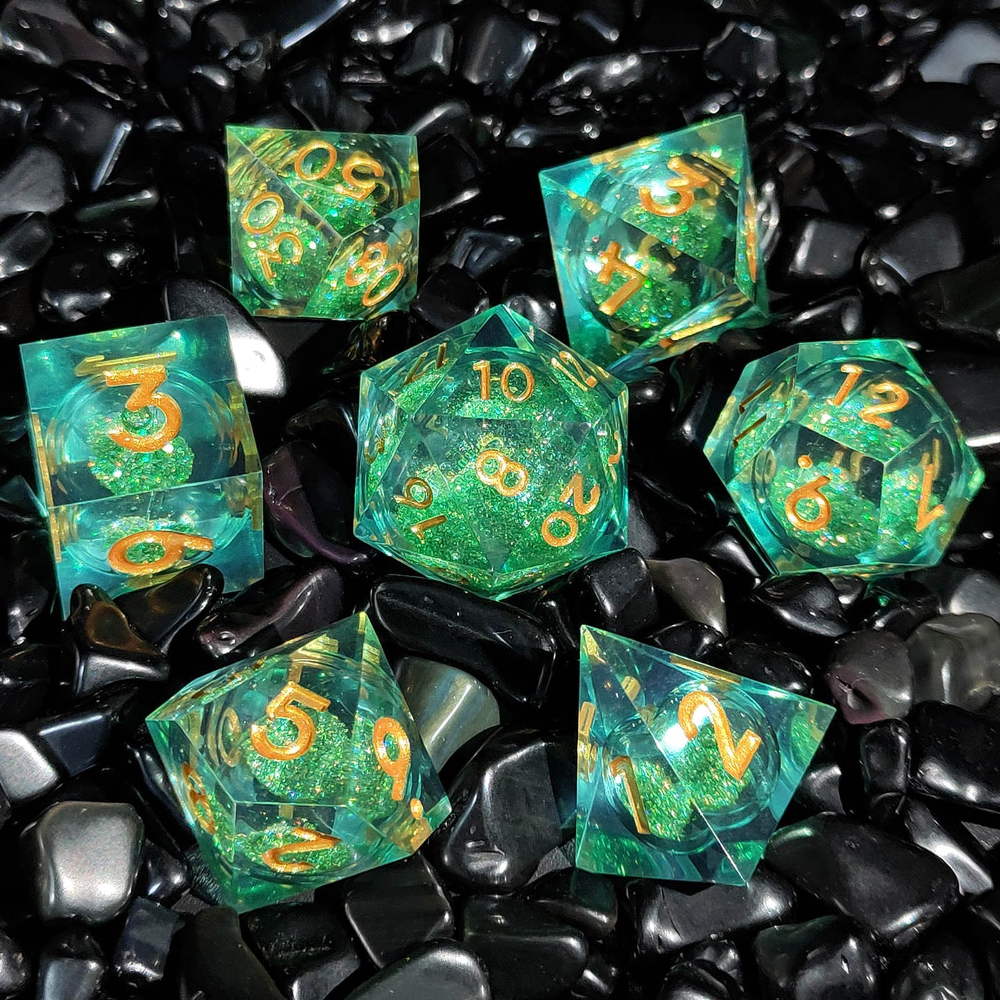 Resin Quicksand Dice Liquid