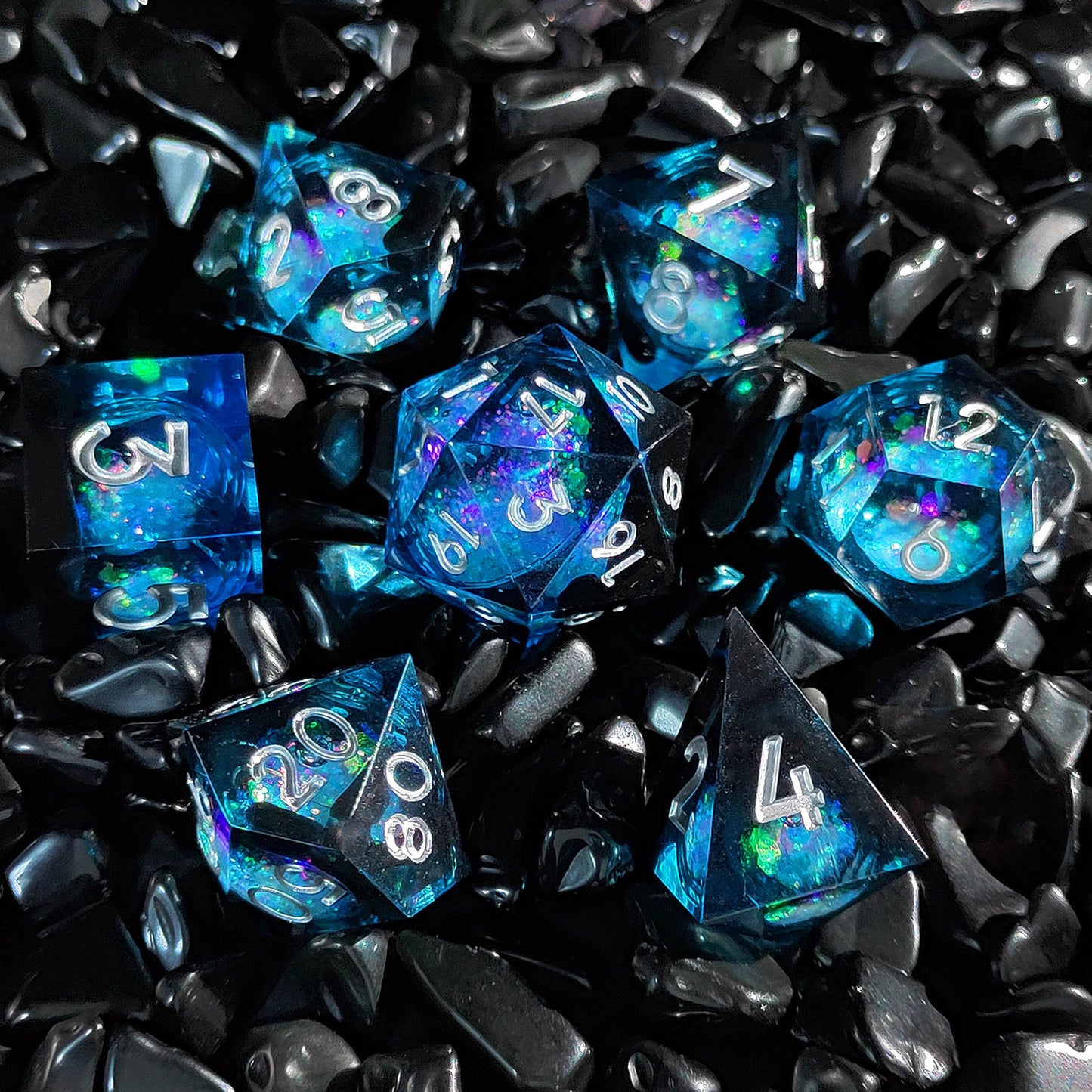 Resin Quicksand Dice Liquid