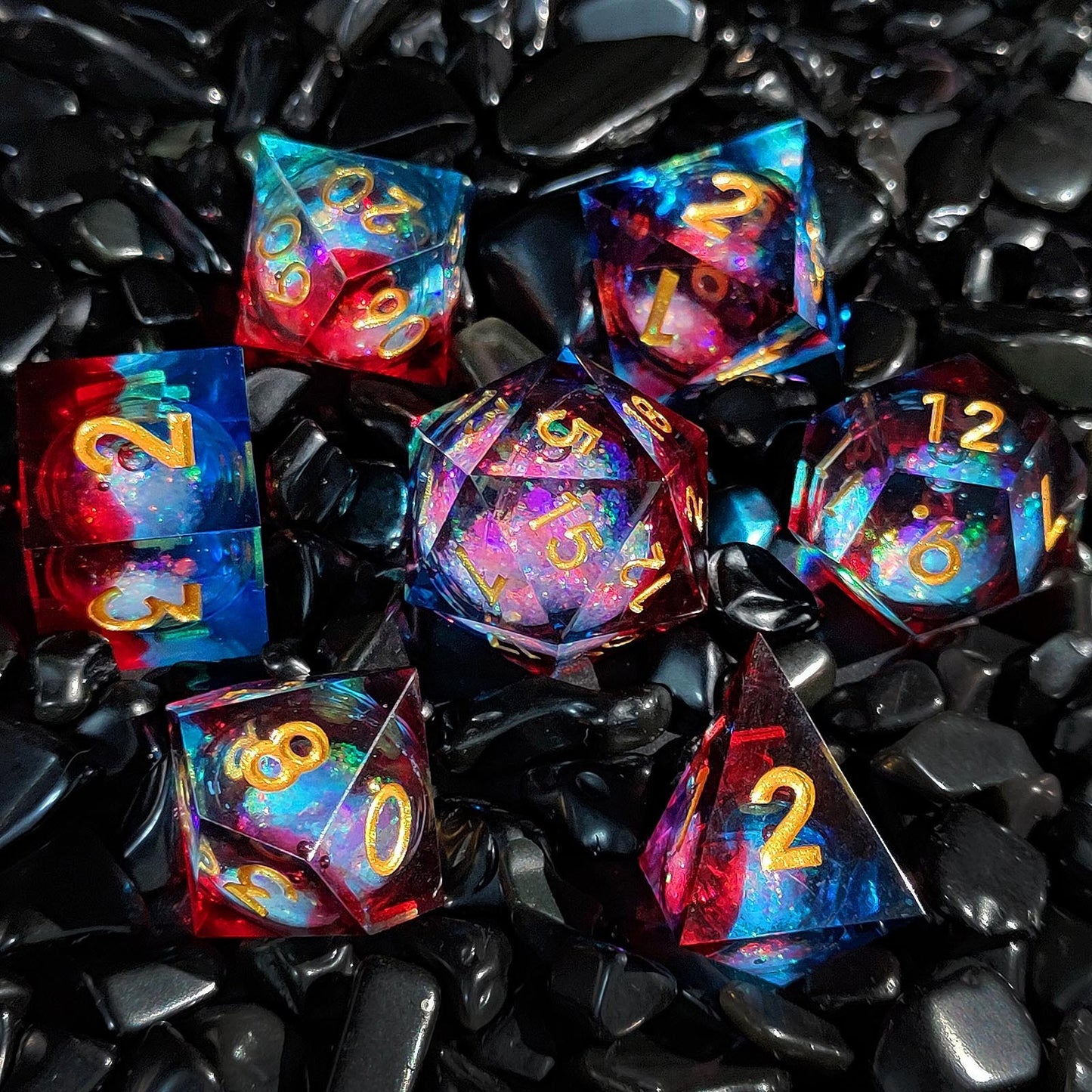 Resin Quicksand Dice Liquid