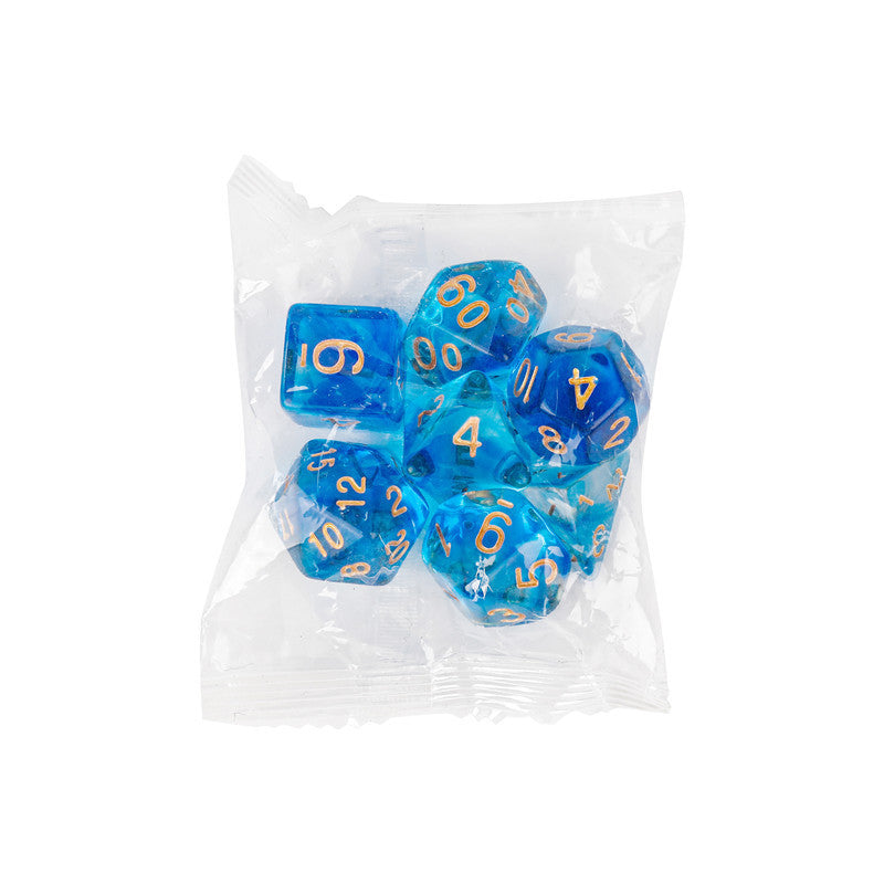 Innovative Fantasy Starry Sky Resin Multi-sided Game Dice