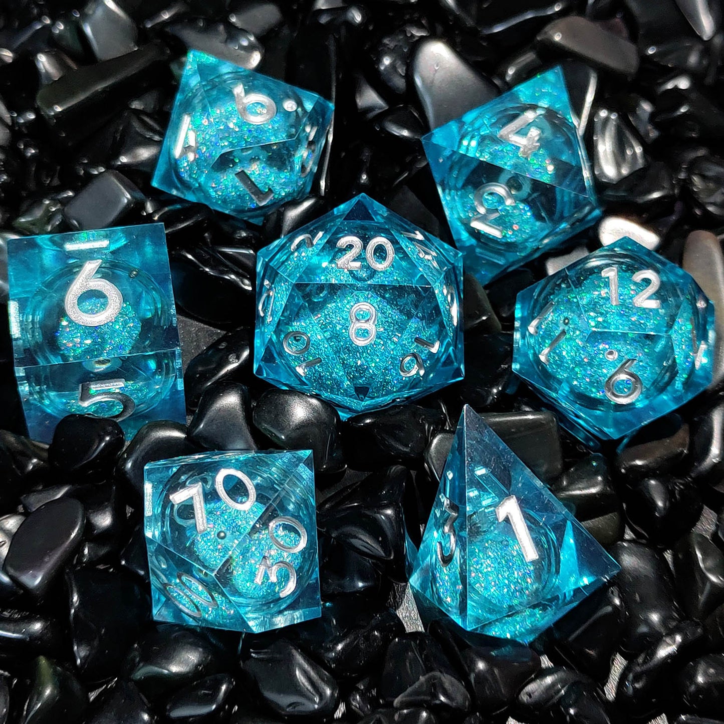 Resin Quicksand Dice Liquid